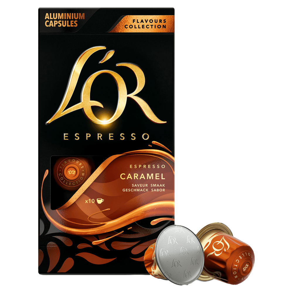 Café Em Cápsula Espresso Caramelo L'Or Caixa 52g 10 Unidades